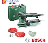 Levigatrice Roto Orbitale BOSCH V 270W PEX300AE valigetta 1 foglio abrasivo K 80