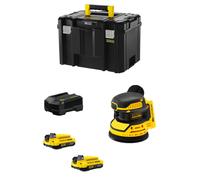 Levigatrice Roto-orbitale STANLEY FatMax SFMCW220D2T (2 x 2,0 Ah + Caricabatteria + TSTAK VI)