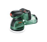 Bosch Levigatrice rotoorbitale a batteria EasyOrbit 18V-10 (Levigatura su superfici in legno, laccate e verniciate di piccole e medie dimensioni; diametro: 125 mm; batteria da 2.0Ah e caricabatteria)