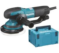 Makita BO6050J Levigatrice orbitale 750W Nero, Blu levigatrice elettrica, BO6050J