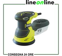 Levigatrice rotorbitale 300W RYOBI ROS 300 legno 125 mm con aspira polveri