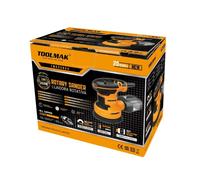 Levigatrice Rotorbitale 350 W 125 mm Elettrica per Legno Finitura Toolmak