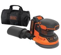Black & Decker BDCROS18 levigatrice portatile Levigatrice orbitale 12000 Giri/min Nero, Arancione