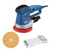 Bosch GEX 34-150 Professional Levigatrice orbitale casuale 12000 Giri/min 24000 OPM Nero, Blu, Grigio, Rosso