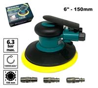LEVIGATRICE ROTORBITALE PNEUMATICA AD ARIA COMPRESSA DA 6" - 150mm - 10000 rpm
