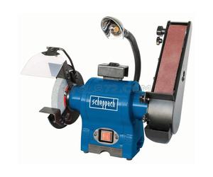 LEVIGATRICE SMERIGLIATRICE COMBINATA DA BANCO A NASTRO E MOLA SCHEPPACH BGS700