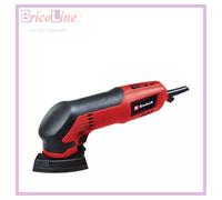 Einhell Smerigliatrice a delta TC-DS 20 E (200 W, circuito oscillante da 2 mm, fino a 22.000 giri/min, regolazione della velocità, pattino abrasivo con velcro, incl. 9 fogli di carta vetrata)