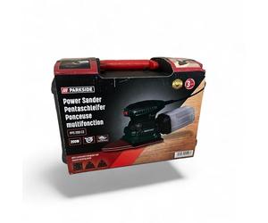 Levigatrice triangolare e orbitale 2 in 1 - 200 W Dischi abrasivi Delta per legno lucido quadrato a doppia azione