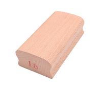 Levigatura per raggio di legno, tastiera, tastiera, strumento di livellamento dei tasti, 40,6 cm
