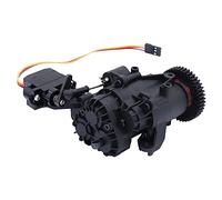 Levigo Cambio doppio in metallo per auto telecomandato con motore di trasmissione interno + servo per Traxxas 1/10 TRX-4 TRX-6