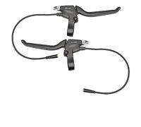Levigo Leve freno per bicicletta elettrica in lega di alluminio con cavo WP impermeabile a 3 pin Mountain Bike Maniglie freno antiscivolo sinistra destra Accessori per biciclette
