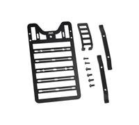 Levigo Portapacchi in metallo RC Portapacchi con scala da arrampicata compatibile con Traxxas 1/18 TRX-4M Bronco RC Parti di aggiornamento Vassoio bagagli Portapacchi Portapacchi Cestino di carico