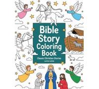 Levina Lanza Bible Story Coloring Book (Tascabile)