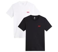 Levi's Maglietta Confezione da 2 Girocollo con stampa rosso/nero/bianco Taglia M
