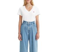 Levi's 2-Pack V-Neck Tee, Maglietta, Donna, White + & White +, XXS