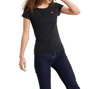 Levi's 2pack Crewneck T-shirt Donna, 2 Pack Tee Mineral Black & Mineral Black, M
