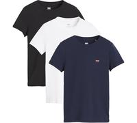 Levi's 3 Pack Essential SS Tee 3 Pack Tee Anthra, 3 Confezioni da tè Antracite, M