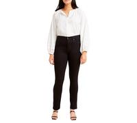 Levi's 312 Shaping Slim, Jeans, Donna, Black and Black, 25W / 30L