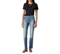Levi's 314 Shaping Straight, Jeans Donna, Smudged Line, 33W / 32L
