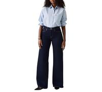 Levi's 318 Shaping Wide Leg Jeans, Darkest Sky, 33W x 32L Donna