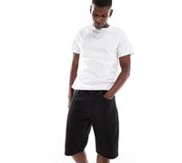 Levi's - 469 - Pantaloncini ampi da 12" in denim neri-Nero W30:12