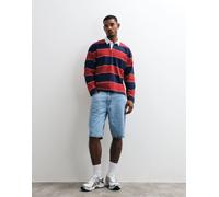 Levi's - 469 - Pantaloncini di jeans ampi lavaggio chiaro-Blu W29 L12