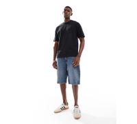 Levi's - 469 - Pantaloncini di jeans larghi lavaggio scuro-Blu navy W30 L12