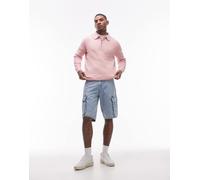 Levi's - 478 - Pantaloncini di jeans cargo ampi lavaggio candeggiato-Blu W32:12