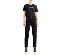 Levi's 501 Crop, Jeans Donna, Black Sprout, 32W / 30L