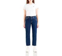Levi's 501 Crop, Jeans Donna, Salsa Stonewash, 24W / 28L
