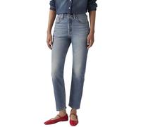 Levi's 501 Crop Jeans, Scanned Answers, 27W / 30L Donna