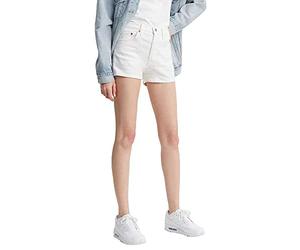 Levi's 501 High Rise Short, Pantaloncini Donna, Bianco Bianco (In The Clouds), 23