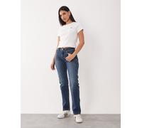 Levi's - 501 Hourglass - Jeans dritti a vita alta lavaggio blu medio W30 L30