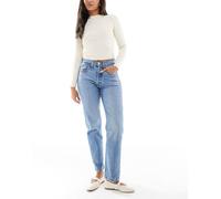 Levi's - 501 - Jeans corti dritti lavaggio blu medio W27 L30