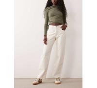 Levi's 501 jeans dritti anni '90 in ecru-Bianco W30 L32