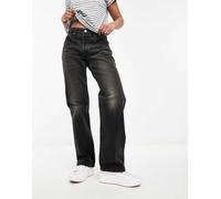 Levi's - 501 - Jeans dritti lavaggio nero stile anni '90 W30 L30