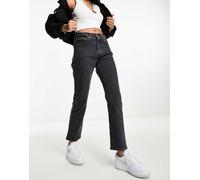 Levi's 501 - Jeans dritti taglio corto nero slavato-Grigio W31 L30