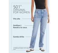 Levi's 501 Jeans for Women, Jeans, Donna, Fresh As A Daisy, 31W / 30L