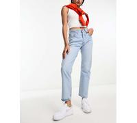 Levi's - 501 - Jeans taglio corto dritti azzurri-Blu W28 L30