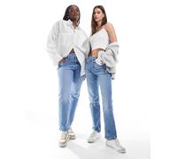 Levi's - 501 - Jeans taglio corto dritti lavaggio chiaro-Blu W32 L30