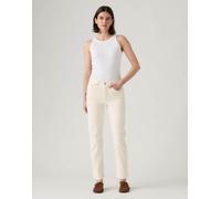 Levi's - 501 Long Live The Queen - Jeans corti bianchi-Bianco W26 L26