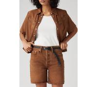 Levi's 501® Mid Thigh Shorts Brown Taglia: W26 | Pantaloncini Outlet | Donna | Marrone