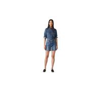 Levi's 501 Mid Thigh Shorts, Pantaloncini di jeans, Donna, Blue Beauty, 27W