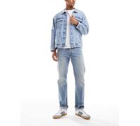 Levi's - 501 Original - Jeans dritti lavaggio chiaro con cimosa-Blu W34 L32