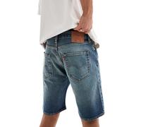 Levi's - 501 Original - Pantaloncini di jeans dritti blu scuro-Blu navy W28 L9