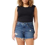 Levi's 501 Original Short Silver Lake, Pantaloncini Donna, Blu (Silver Lake), 28W