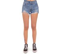 Levi's 501 Original Shorts, Pantaloncini di jeans Donna, Blu (Oxnard Athens Mid Short), 25W