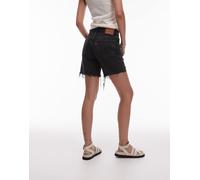 LEVI'S ® Jeans '501® Mid Thigh Short' nero denim, Taglia 30