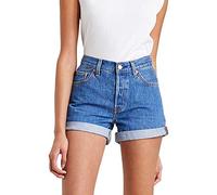 Levi's 501 Rolled Short Sansome Ransom, Shorts in denim Donna, Sansome Ransom, 26W