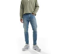 Levi's - 512 - Jeans slim fit affusolati lavaggio vintage chiaro-Blu W32 L32